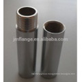 black steel screw pipe nipple